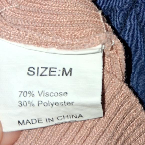 Brown Ribbed Knit Top - Picture 3 of 3